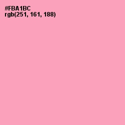 #FBA1BC - Sundown Color Image