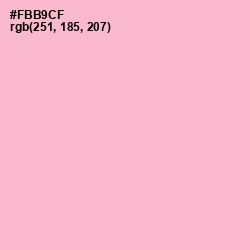#FBB9CF - Cotton Candy Color Image
