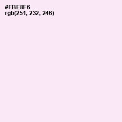 #FBE8F6 - Amour Color Image