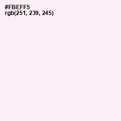 #FBEFF5 - Remy Color Image