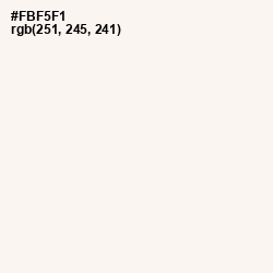 #FBF5F1 - Spring Wood Color Image