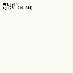 #FBF9F4 - Desert Storm Color Image