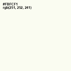 #FBFCF1 - Bianca Color Image