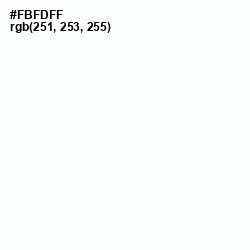 #FBFDFF - White Color Image