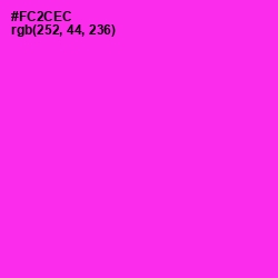 #FC2CEC - Razzle Dazzle Rose Color Image