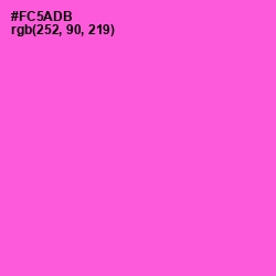 #FC5ADB - Pink Flamingo Color Image