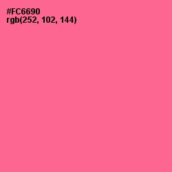 #FC6690 - Froly Color Image