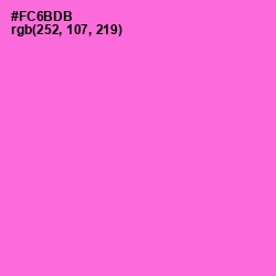 #FC6BDB - Orchid Color Image