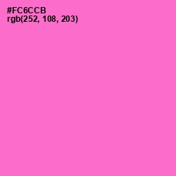 #FC6CCB - Orchid Color Image