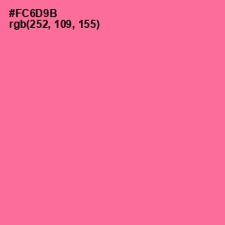 #FC6D9B - Froly Color Image