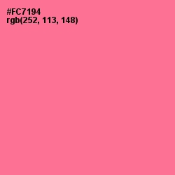 #FC7194 - Froly Color Image