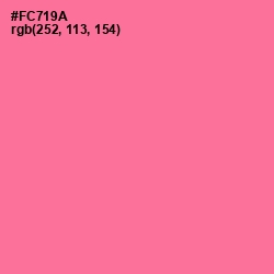 #FC719A - Froly Color Image