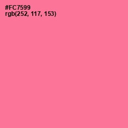 #FC7599 - Froly Color Image