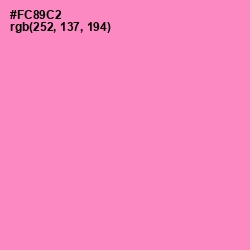 #FC89C2 - Shocking Color Image