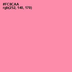 #FC8CAA - Tickle Me Pink Color Image