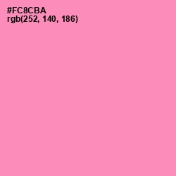 #FC8CBA - Mauvelous Color Image