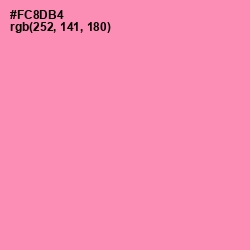 #FC8DB4 - Mauvelous Color Image