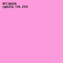 #FC9ADB - Light Orchid Color Image