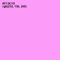 #FC9CF8 - Lavender Magenta Color Image