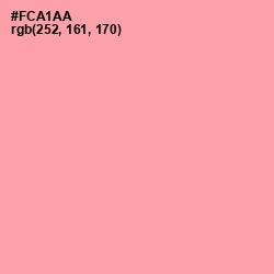 #FCA1AA - Cornflower Lilac Color Image