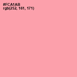 #FCA1AB - Cornflower Lilac Color Image