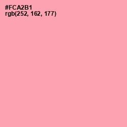 #FCA2B1 - Cornflower Lilac Color Image