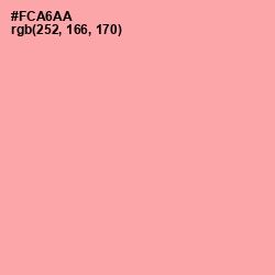 #FCA6AA - Cornflower Lilac Color Image