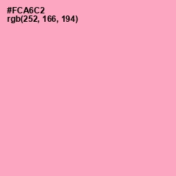 #FCA6C2 - Carnation Pink Color Image