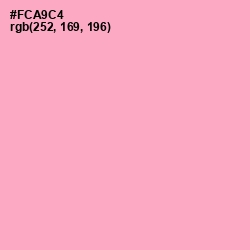 #FCA9C4 - Carnation Pink Color Image