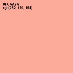 #FCAA9A - Mona Lisa Color Image