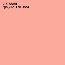 #FCAA9B - Mona Lisa Color Image