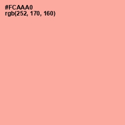 #FCAAA0 - Rose Bud Color Image