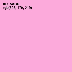 #FCAADB - Lavender Pink Color Image