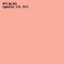 #FCAC9D - Mona Lisa Color Image