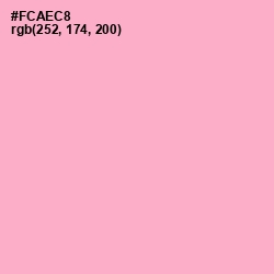 #FCAEC8 - Carnation Pink Color Image