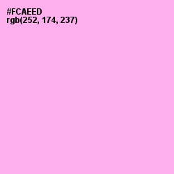 #FCAEED - Lavender Rose Color Image