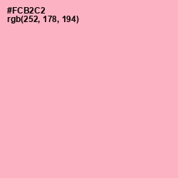 #FCB2C2 - Carnation Pink Color Image