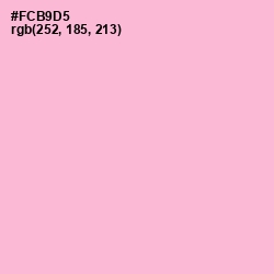 #FCB9D5 - Cotton Candy Color Image