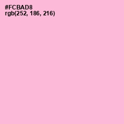 #FCBAD8 - Cupid Color Image