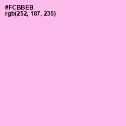 #FCBBEB - Lavender Rose Color Image