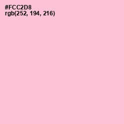 #FCC2D8 - Chantilly Color Image