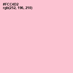 #FCC4D2 - Azalea Color Image