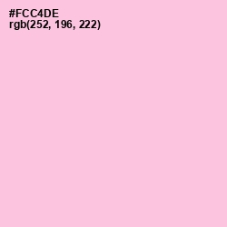 #FCC4DE - Chantilly Color Image