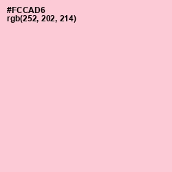 #FCCAD6 - Azalea Color Image