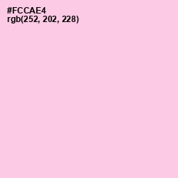 #FCCAE4 - Classic Rose Color Image