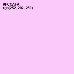 #FCCAFA - Classic Rose Color Image