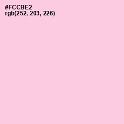 #FCCBE2 - Classic Rose Color Image