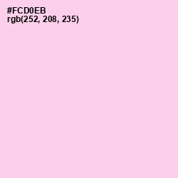 #FCD0EB - Pig Pink Color Image
