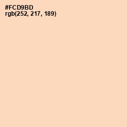 #FCD9BD - Romantic Color Image