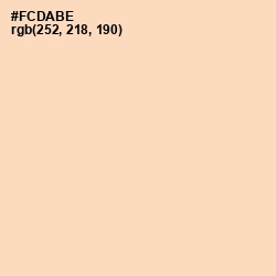 #FCDABE - Romantic Color Image